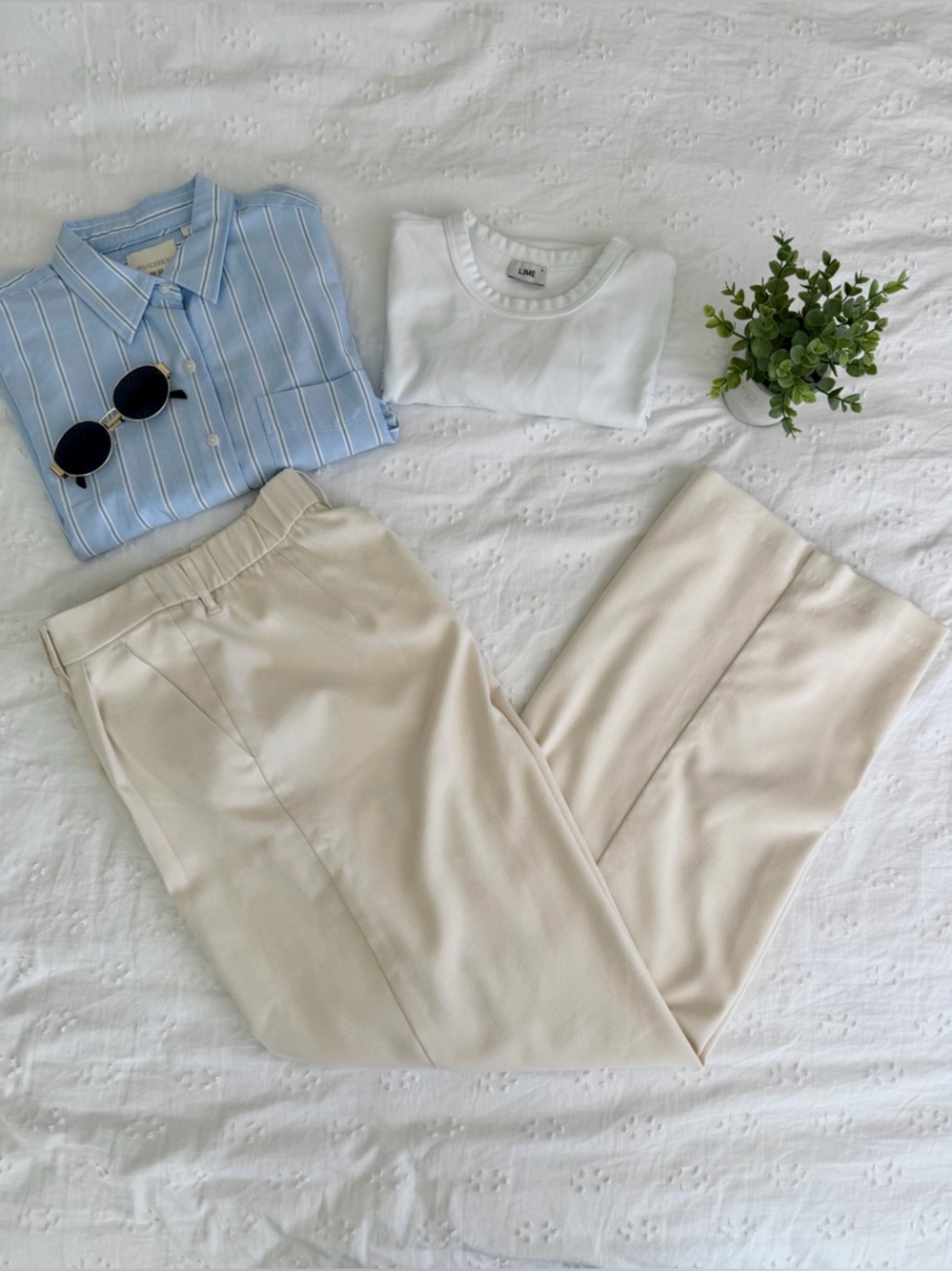 Hollister Pleated Trousers – Size M (Fully Lined)
